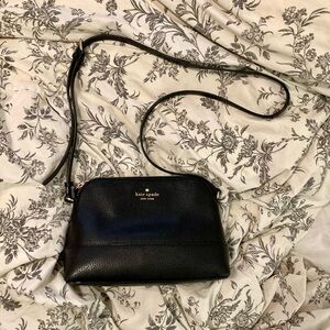 Black Kate Spade crossbody bag